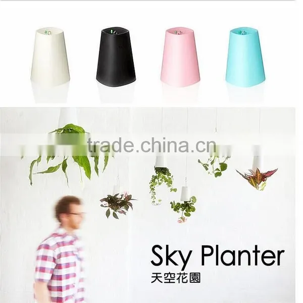 Plastic Sky Planter Creative Decorative Home Mini Sky Garden Flower Pot Beauty Sky Planter photo-3