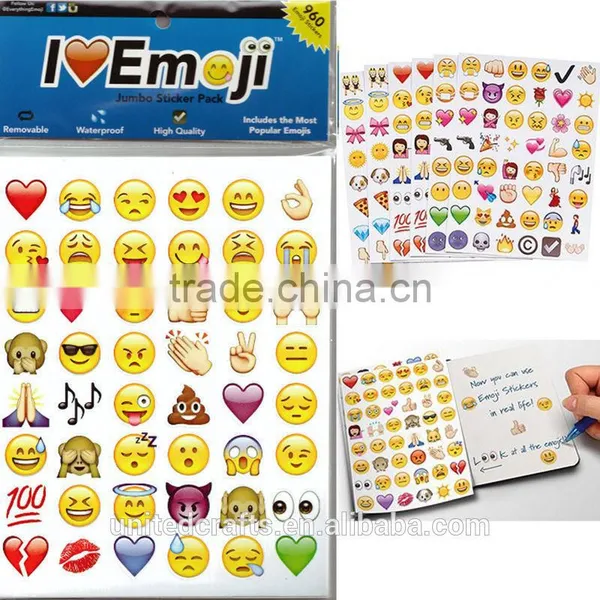 Emoji Sticker Pack 912 Die Cut Stickers for Phone Vinyl HOT TR photo-4