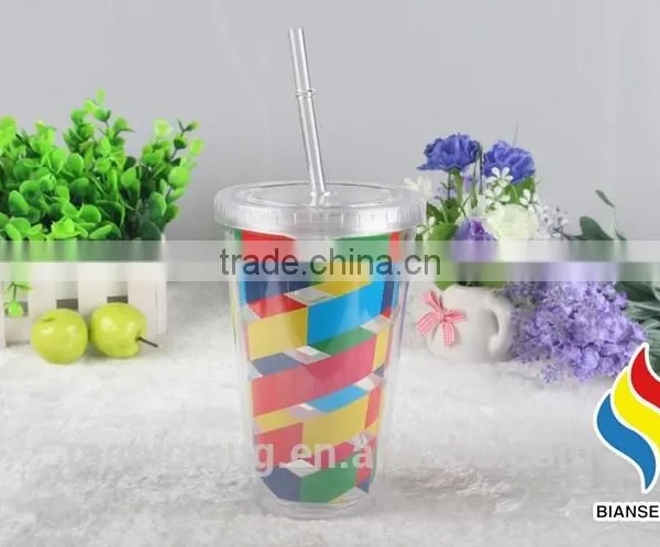 Most Popular Custom Logo Colorful Plastic Cup photo-3