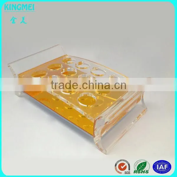 Wholesale Customized Clear Acrylic Gift Box for Wine Glasses Cup Display Stand Cheap photo-6
