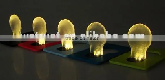 Mini Pocket LED Bulb Card Light Outdoor Camping Night Lamp Purse Light photo-5