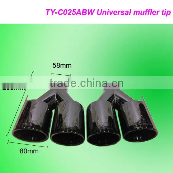 High Quality Auto Part Stainless Steel 304 Universal Exhaust Muffler Tip photo-4