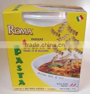 Instant Cup Pastas