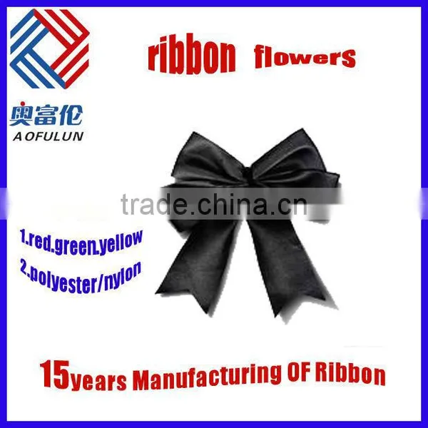 Colorful Pre-Made Double Wings Ribbon Bows photo-5