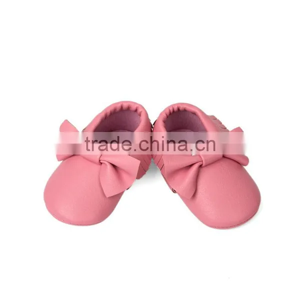 New Style Comfortable Baby PU Leather Shoes photo-4