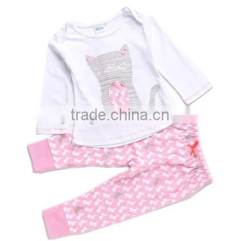 Wholesale OEM Baby Clothes Long Sleeve Cotton Family Christmas Pajamas for Children Cheap Kids Pajamas photo-4