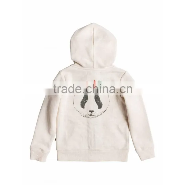 Wholesale Plain White Hoodies 100% Polyester Zip up Hoodies Animal Print Hoodies photo-2