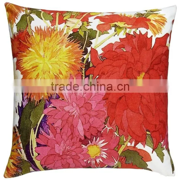Viscose Inkjet Printed Cushion Cover photo-4