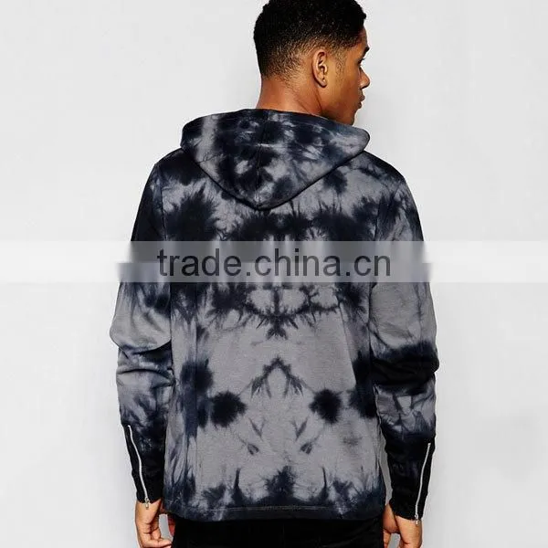 Fleece Lined Hoodies Striped Printing Best Price Mens Hoodie photo-2