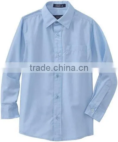 High Quality Girls Uniforms Cotton White School Shirt photo-3