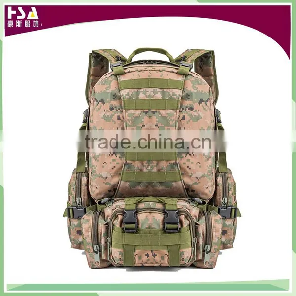 Outdoor Camping Camouflage Big Size Multi-function Backpack photo-2