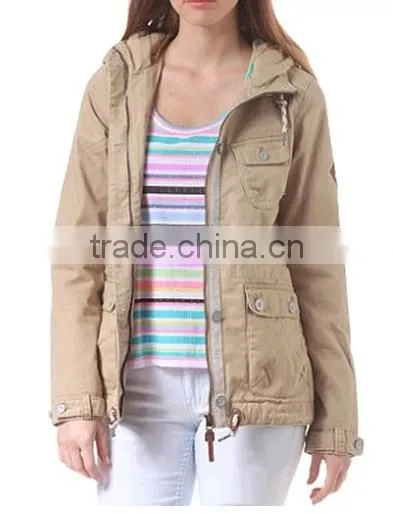Classic Plaid Hooded Jacket PQ335 photo-3