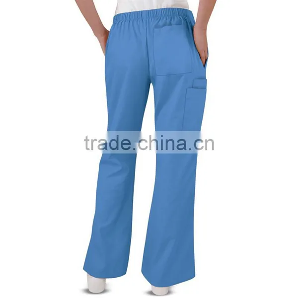 Custom Liquid Repellent Hospital Medical Uniform Scrub Cargo Pants photo-6