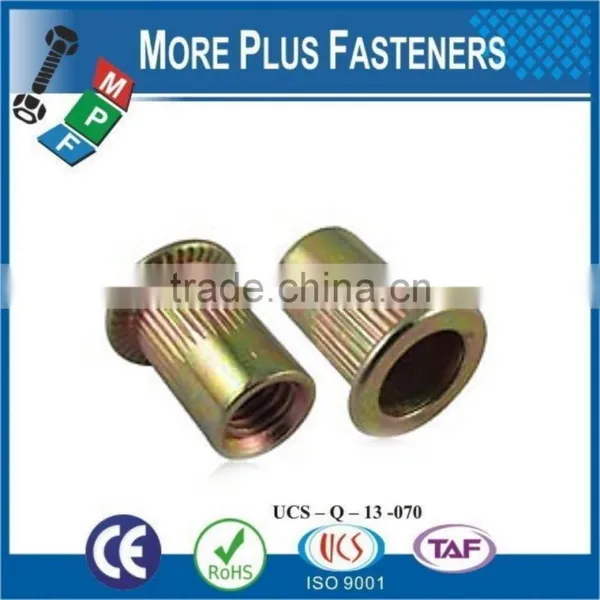 Made in Taiwan Stainless Steel Bright Brass Antique Brass Rivet Nut photo-4