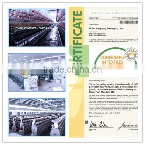 High Quality Cheapest 100% Spun Polyester Yarn 30/3 photo-4