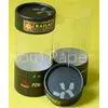Custom Round Complicated Underwear PVC Tubes With Paper Cover, Hotfoil Logo Printing