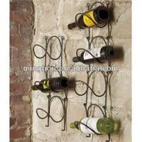 Metal Wall Mounted Link Holder 1-7 Bottles Racks MH-MR-15021