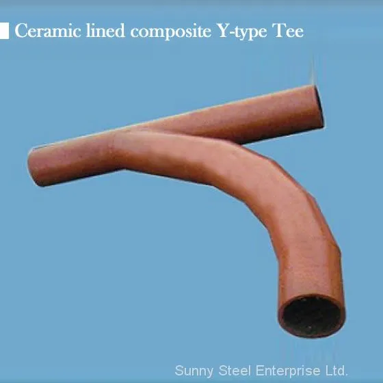 Ceramic Lined Composite Y-type Tee photo-3