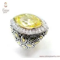 Sterling Silver Jewelry Designer Inspired Ring