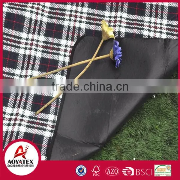 Noraml Pattern Picnic Blanket for Stock, Wholesale Outdoor Waterproof Camping Mat, 100% Acrylic Picnic Blanket photo-3