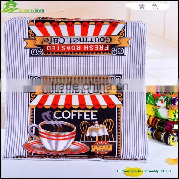 Wholesaler Tea Towel in Stock Printed Kitchen Tea Towel Photo Print Tea Towel photo-4