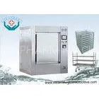 CGMP Regulations SS304 Chamber Large Steam Sterilizer With Safety Piping System
