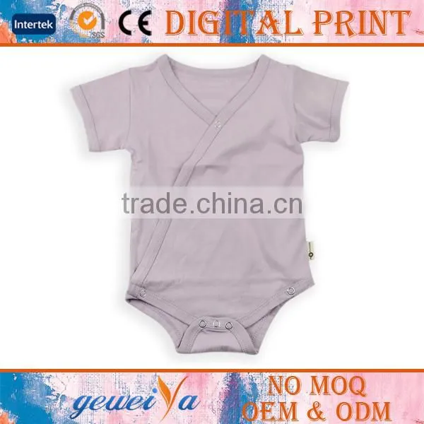Custom Dyed Organic Cotton Baby Rompers photo-3