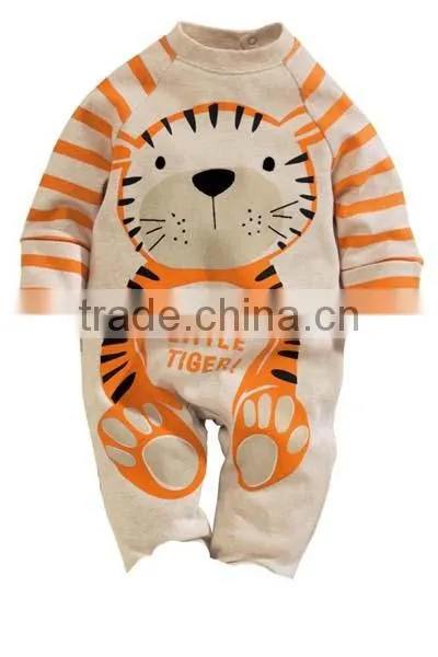 Chrismas Cartoon Animal Pure Cotton Baby Romper photo-3