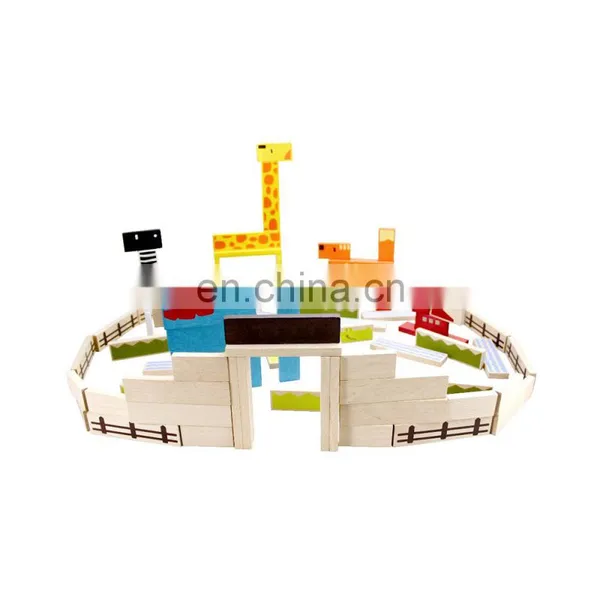 High Quality Wooden Montessori Toys Block Sets Solid Wooden For Children Use photo-2