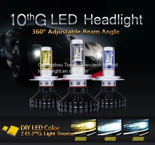 Manufacturer Led Auto Headlight H7 Automotive LED Headlights Bulbs