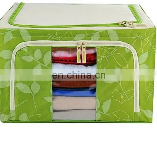 Foldable Oxford Fabric 600D Waterproof Sundries Organizer Double Zipper Visual Storage Box Plus Size photo-2