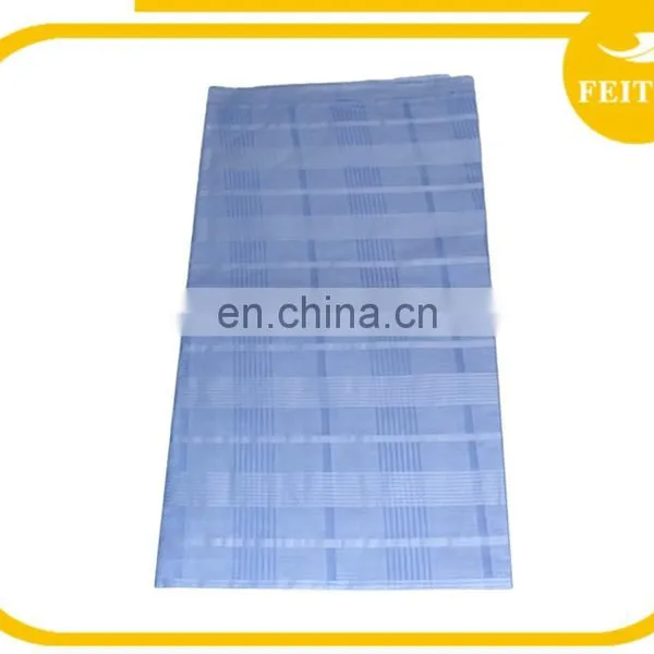 Light Blue Guinea Brocade Fabric Cotton Bazin Riche African Cotton Textile In Fabric Clothing Damask For Wedding Party FEITEX photo-4