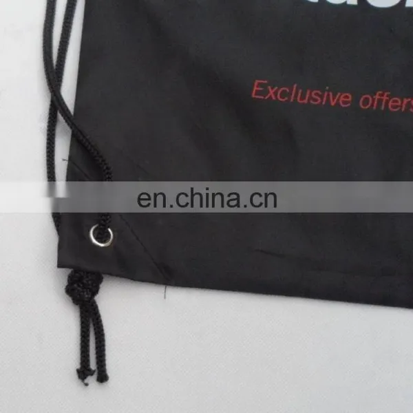 Custom Promotional Organic Cotton String Shopping Bag photo-3