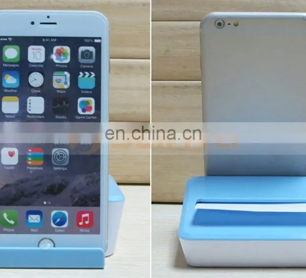 Colorful Mobile Phone Stents Sticky Note Box Removable Sticky Notes Box With Phone Stand photo-5