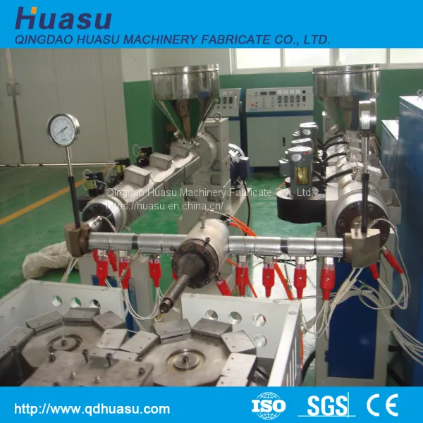 High Quality HDPE Single Wall Corrugated Pipe Extrusion Line Machinery photo-2