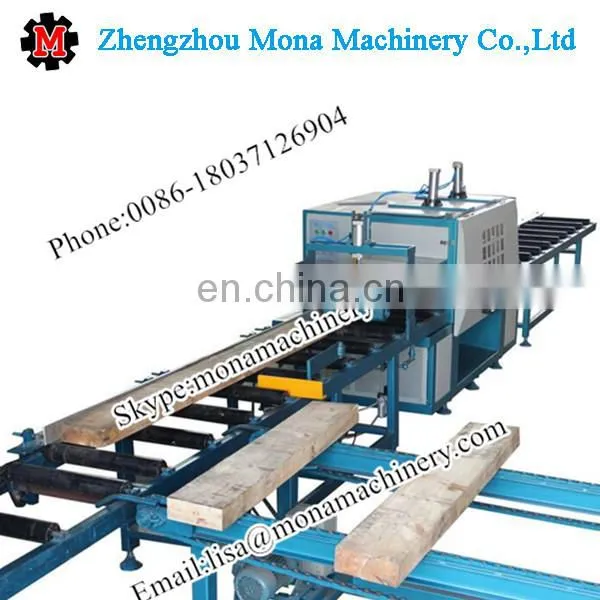 Industrial 10m/min Wood Cutting Log Multichip Saw Machine photo-2