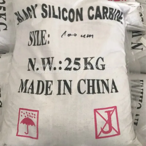 60# High Quality Black Silicon Carbide for Sandblasting photo-5