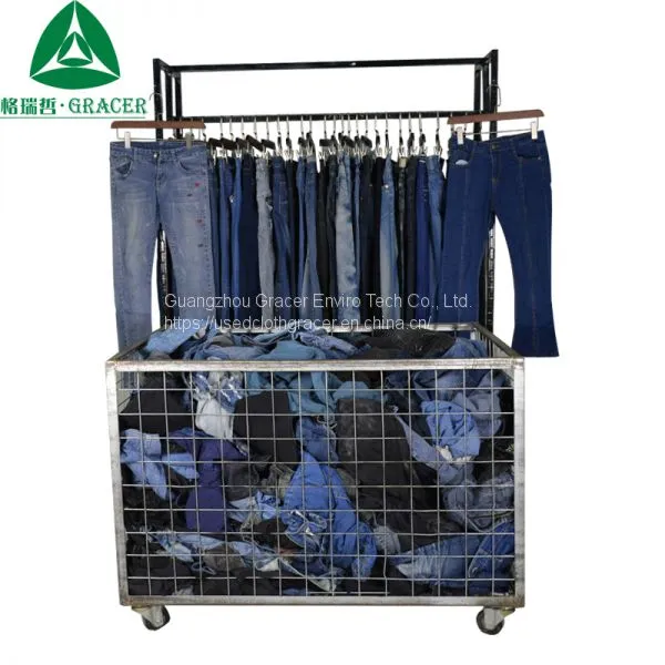 Guangzhou Used Clothes Used Jeans Second Hand Clothes Per Bale photo-2