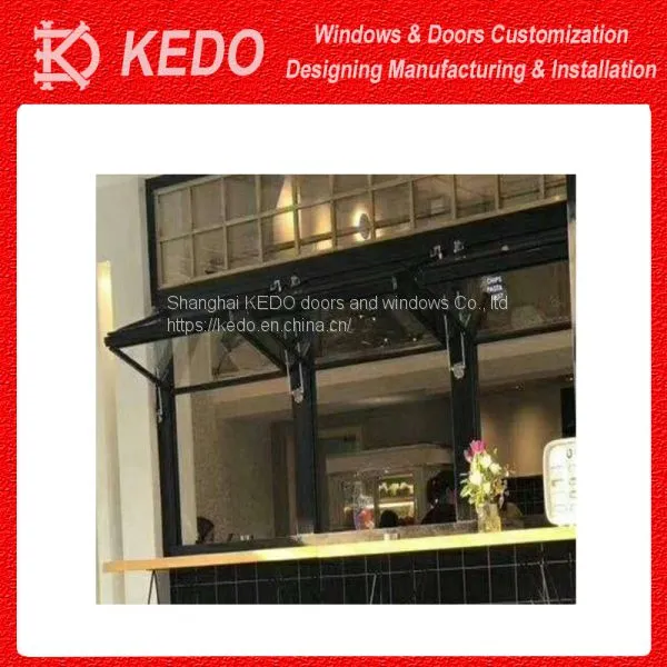 Aluminum Fold up Glass Window Design photo-2