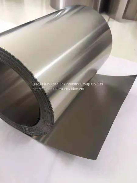 ASTM B265 Customized Titanium Foil Titanium Strip