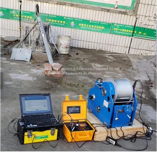Steel Cable Geophysical Well Logging Winch & Borehole Testing Equipment photo-3
