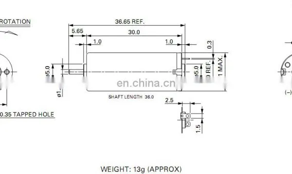N60 New Model Motor Miniature DC Motor for Camera photo-6