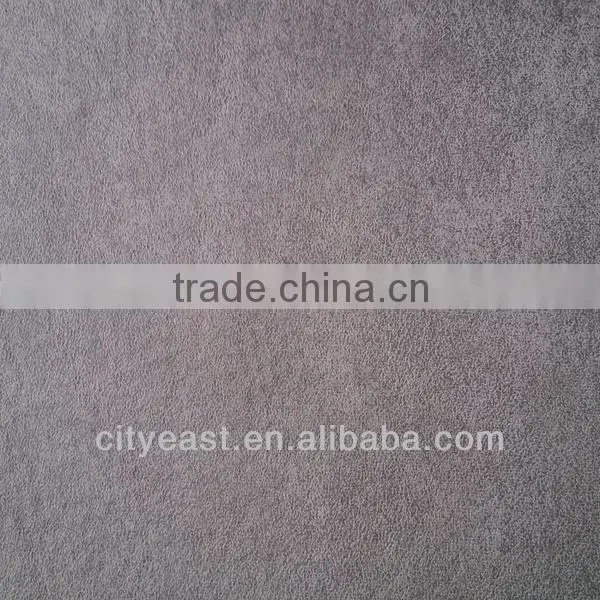 Bronzed Suede Fabric Bonded With Polar Fleece With One Side Fabric For Sofa photo-4
