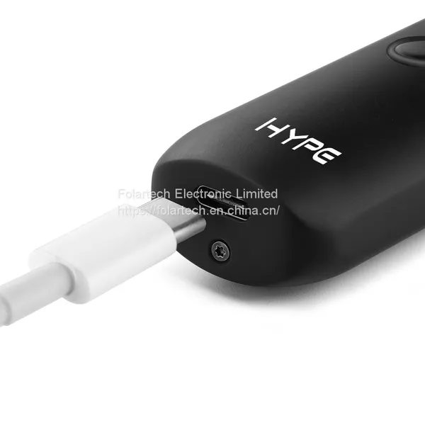 New Ecig Dry Herb Vaporizer Folartech Hype Vape Pen With Palm Sized photo-4
