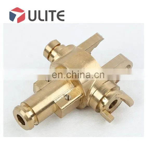 High Quality Metal Customized CNC Machining Cheap Brass Precision Parts Brass CNC Turning Mechanical photo-3