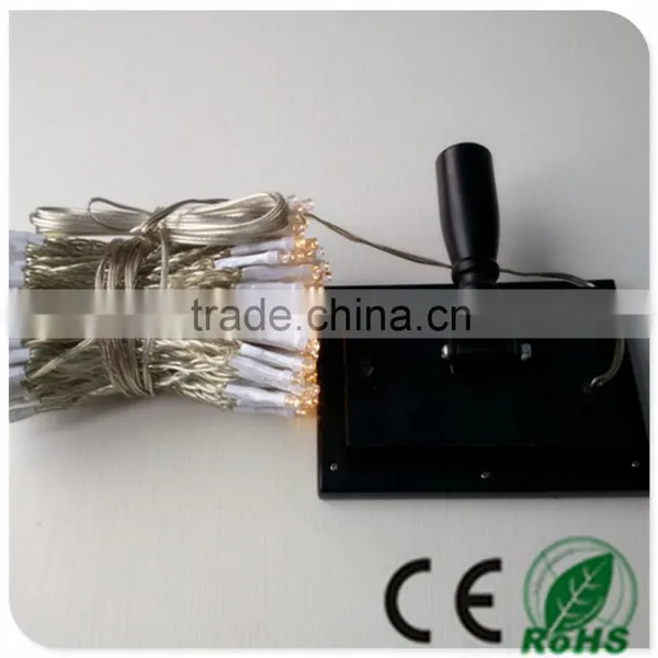 Solar Christmas Decoration String Light With 8function Controller Power Supply photo-3