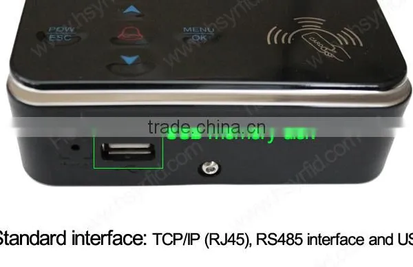 Biometric Time Attendance for Time Recorder and Fingerprint Access Control With TCP/IP RS485 USB Interface and Software photo-3