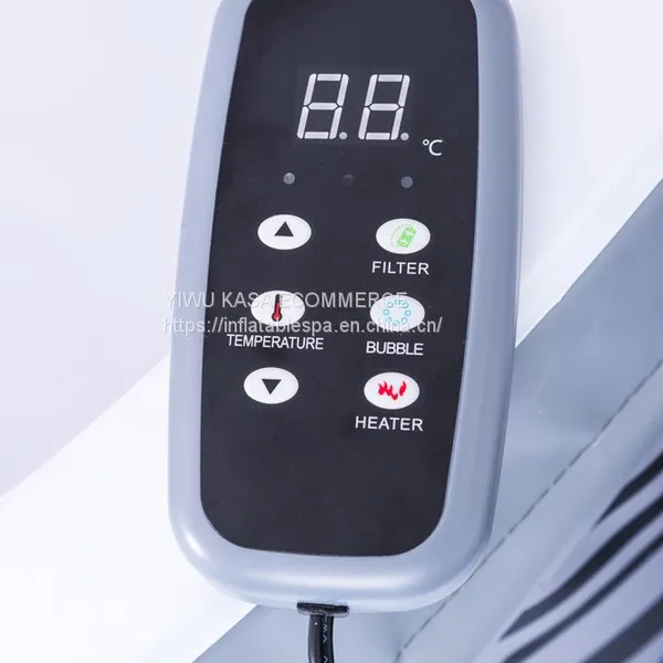 YMW624 6-Person Foam SPA Round With Blower Bubble Function With Heater Warm Water With Filtration Clean Water photo-5