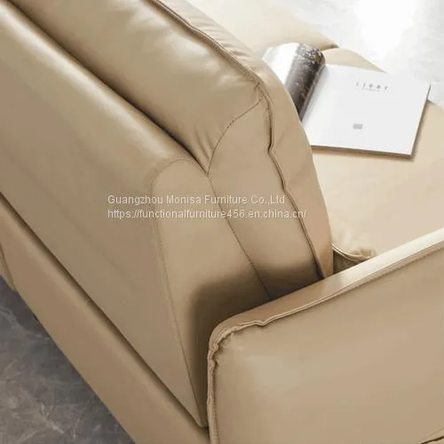 New Modern Minimalist Functional Sofa Living Room Bedroom Three-Person High-Foot Matching Sofa Combination Furniture photo-5
