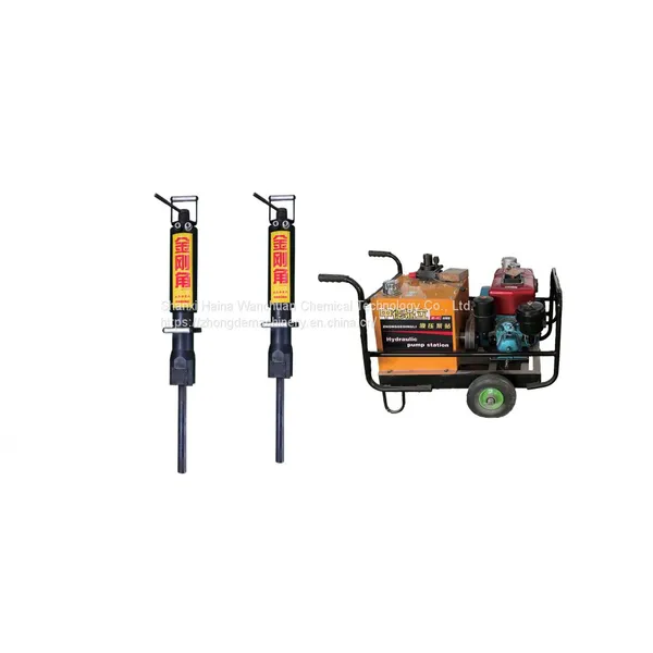 Simple to Operate and Easy to Move Hydraulic Rock Splitter